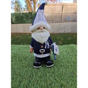New York Yankees Santa 12” Santa Gnome Figurine Christmas Forever Collectibles